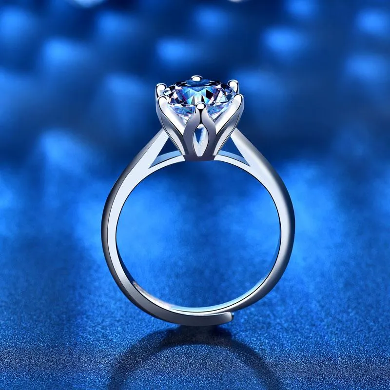 Six Prong Setting Crown Diamond Ring sold by Selenichast product image thumbnail 4