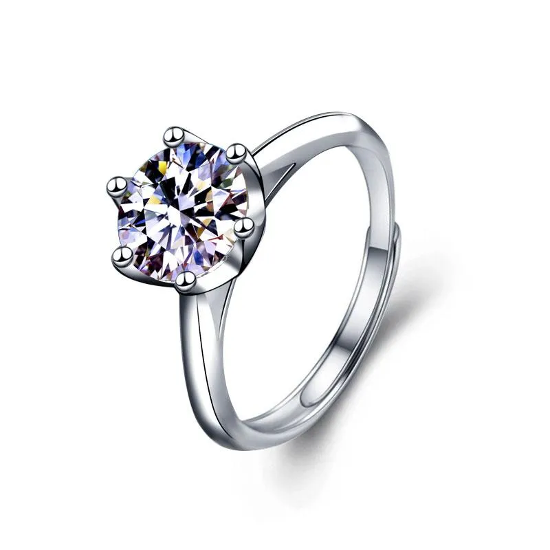 Six Prong Setting Crown Diamond Ring sold by Selenichast product image thumbnail 2