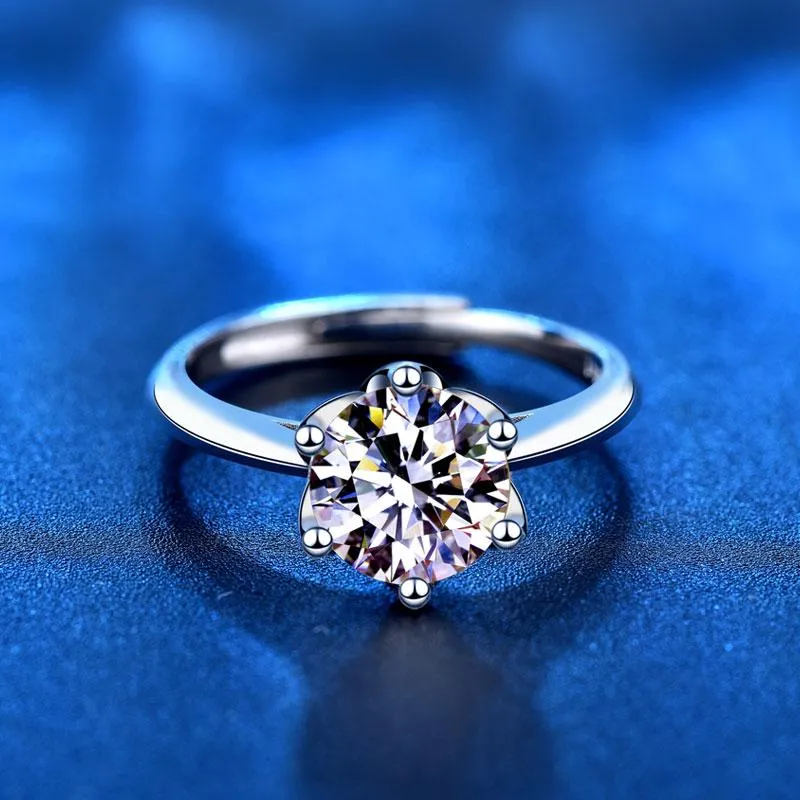 Six Prong Setting Crown Diamond Ring sold by Selenichast product image thumbnail 3