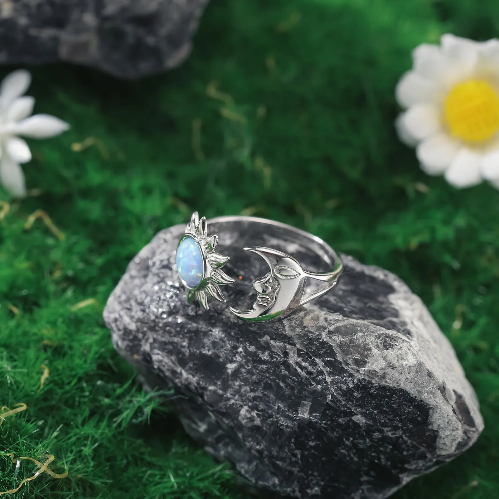 Sun & Moon Ring sold by Selenichast product image thumbnail 5