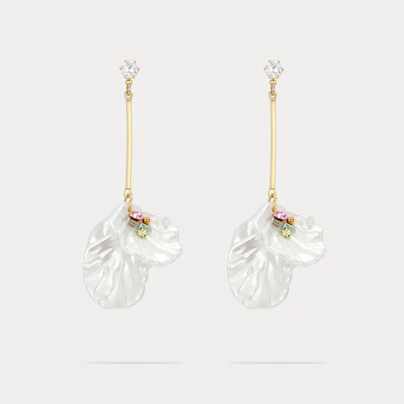 Ocean Conch Thread Earrings sold by Selenichast