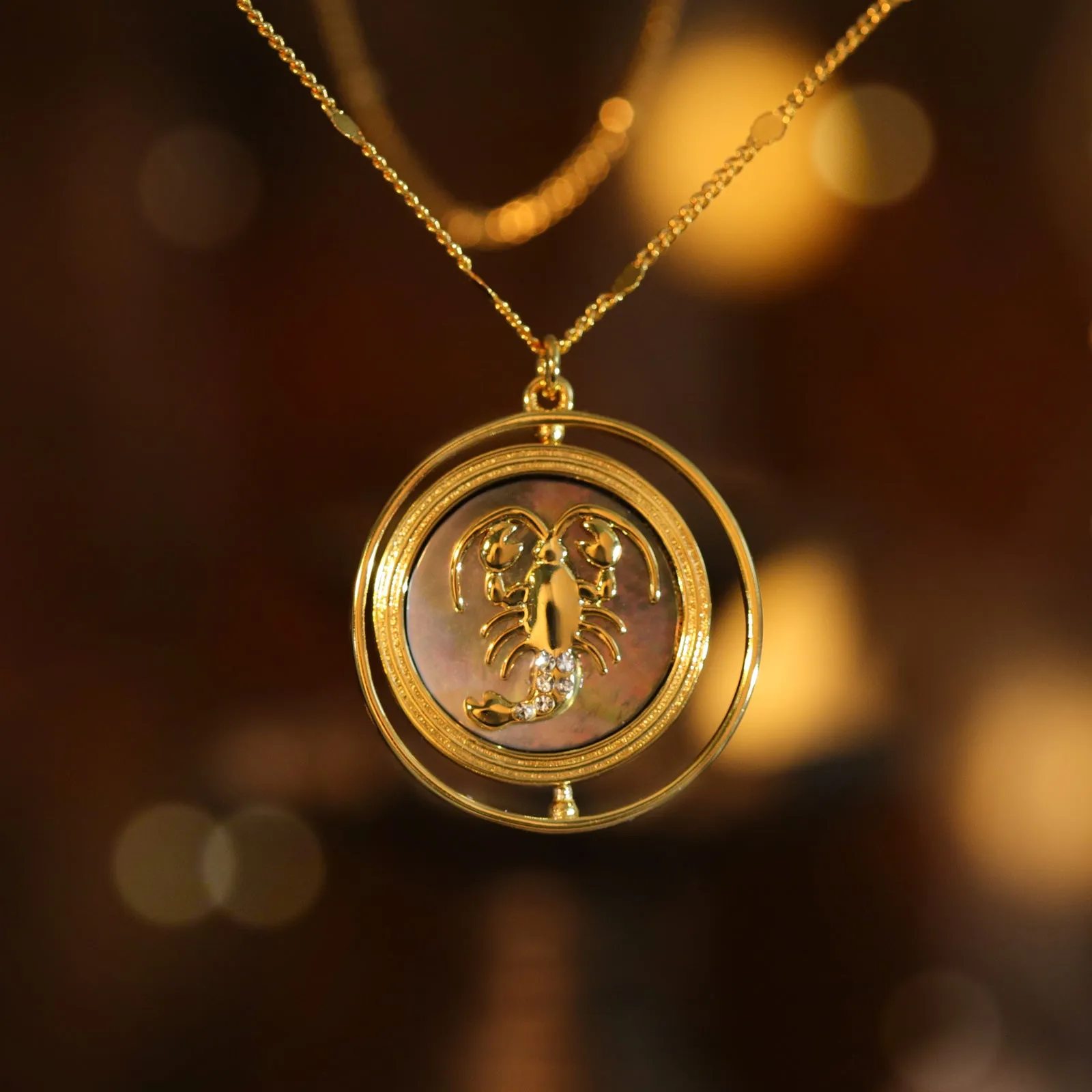 Scorpio Necklace sold by Selenichast product image thumbnail 4