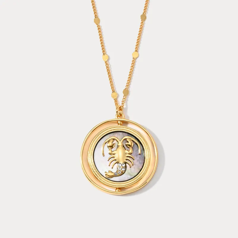 Scorpio Necklace sold by Selenichast