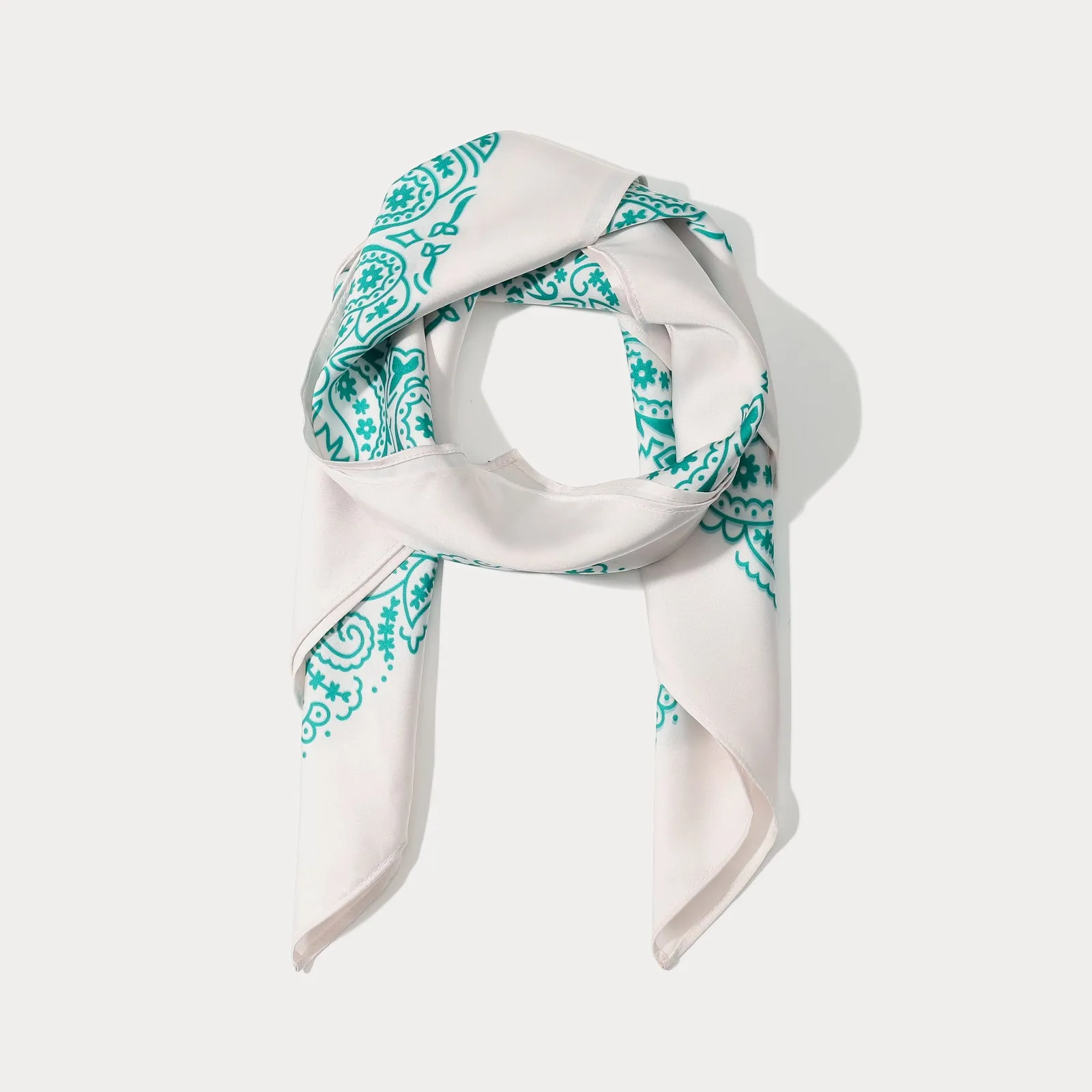 Paisley Silk Square Scarf sold by Selenichast product image thumbnail 3