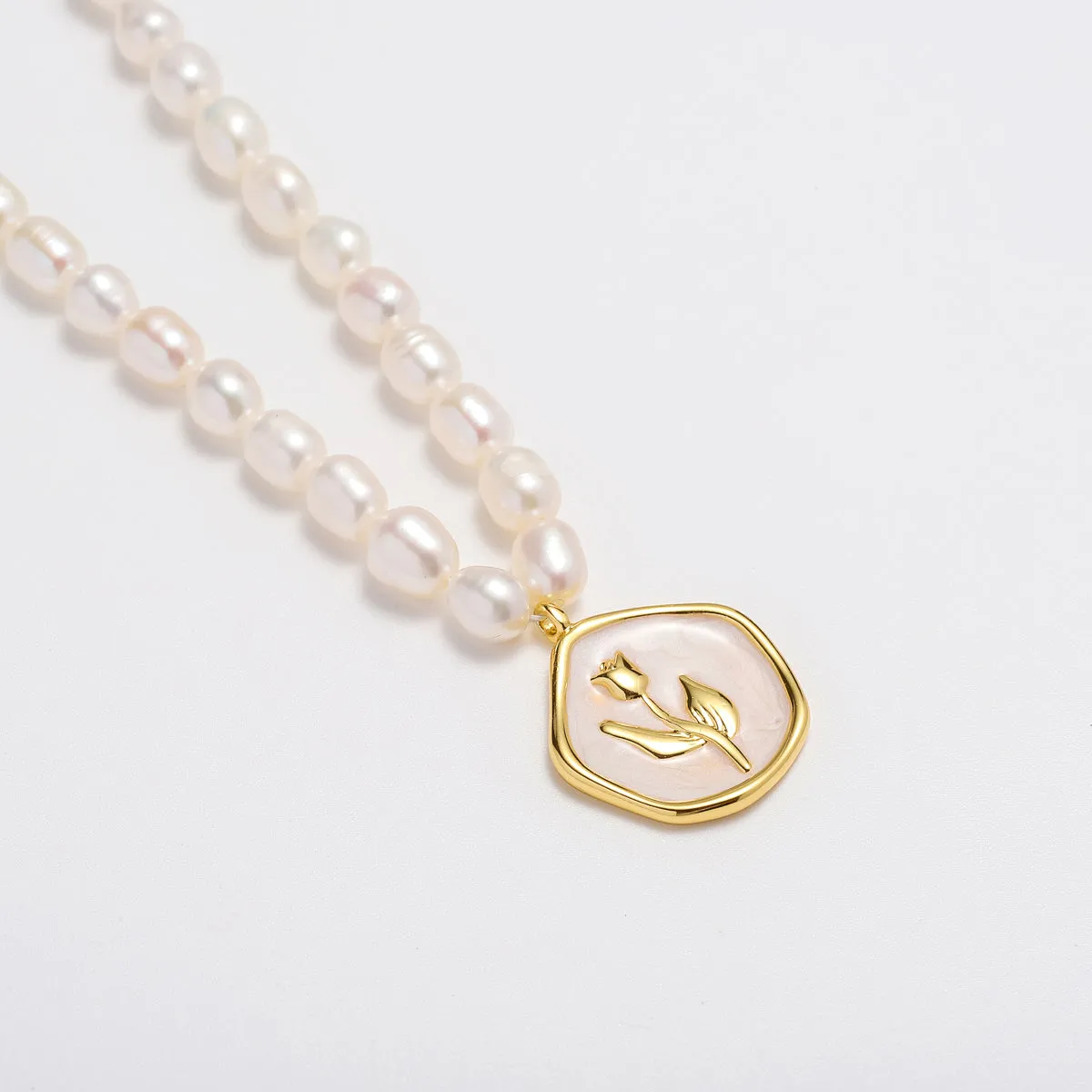 Rose Pendant Necklace sold by Selenichast product image thumbnail 2