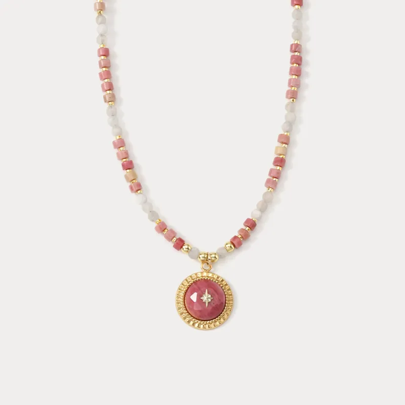 North Star Beaded Necklace sold by Selenichast