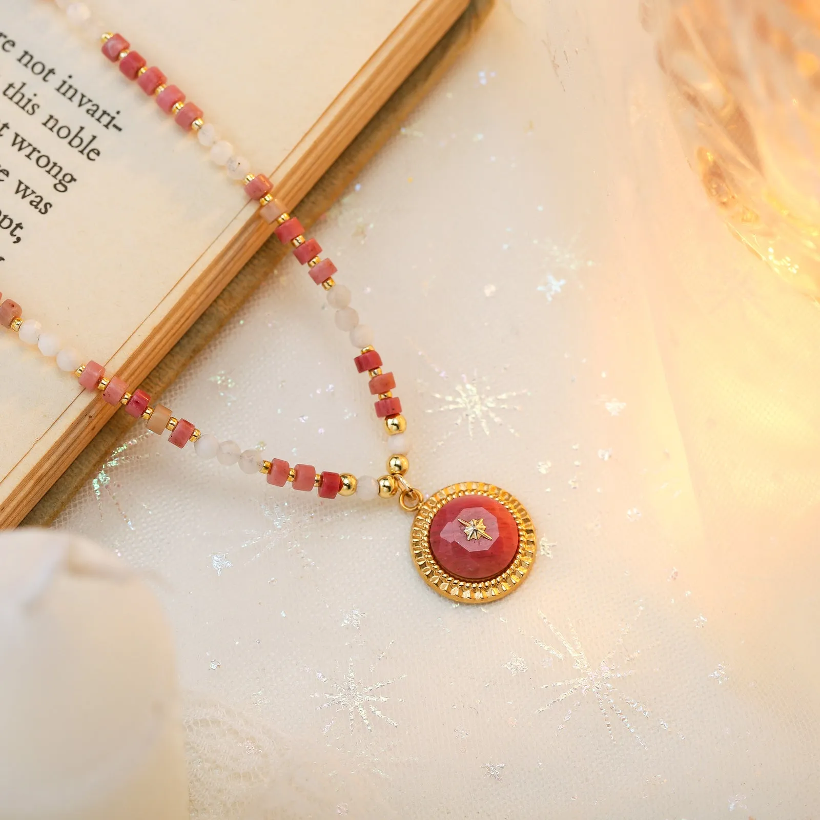 North Star Beaded Necklace sold by Selenichast product image thumbnail 2