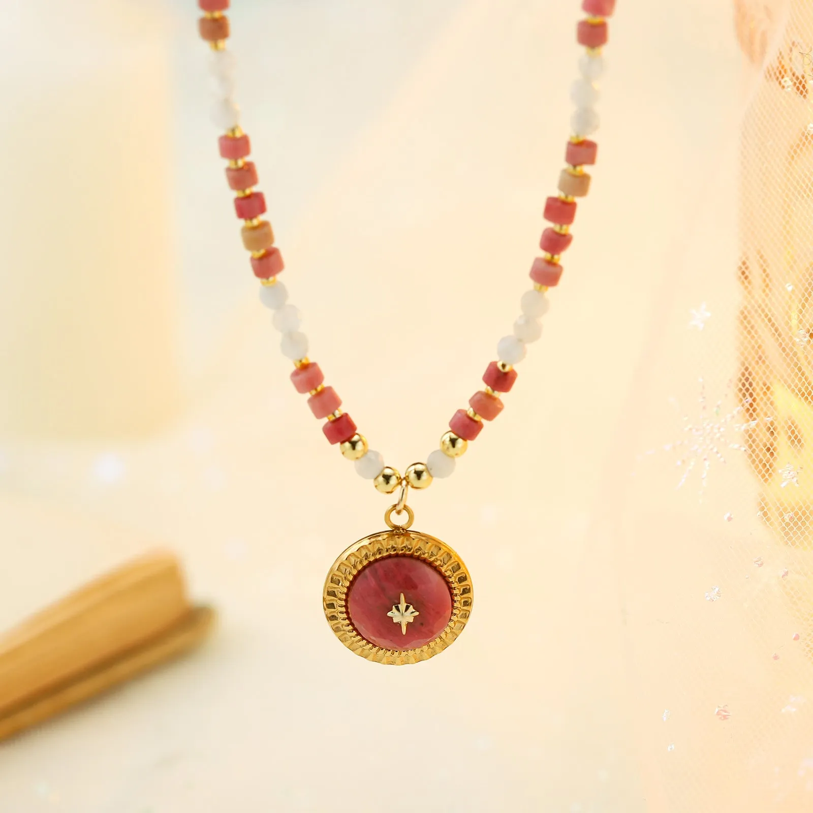 North Star Beaded Necklace sold by Selenichast product image thumbnail 3