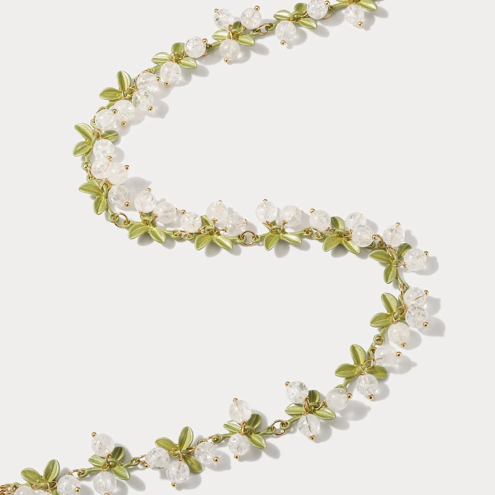 White Currant Necklace sold by Selenichast product image thumbnail 4
