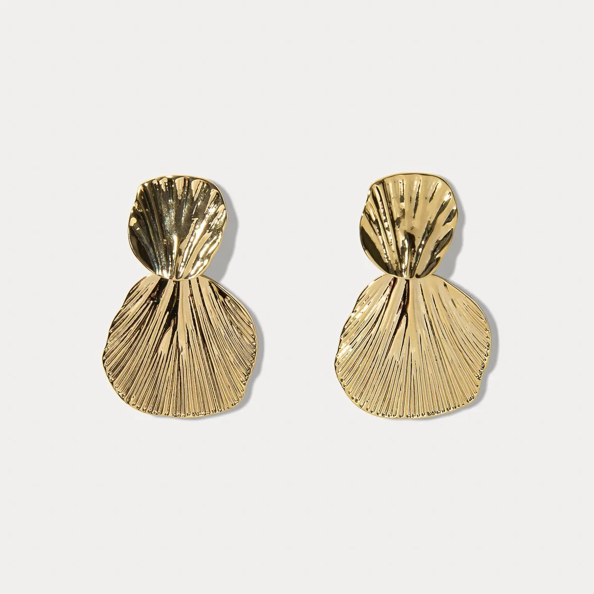 Shell Stud Earrings sold by Selenichast