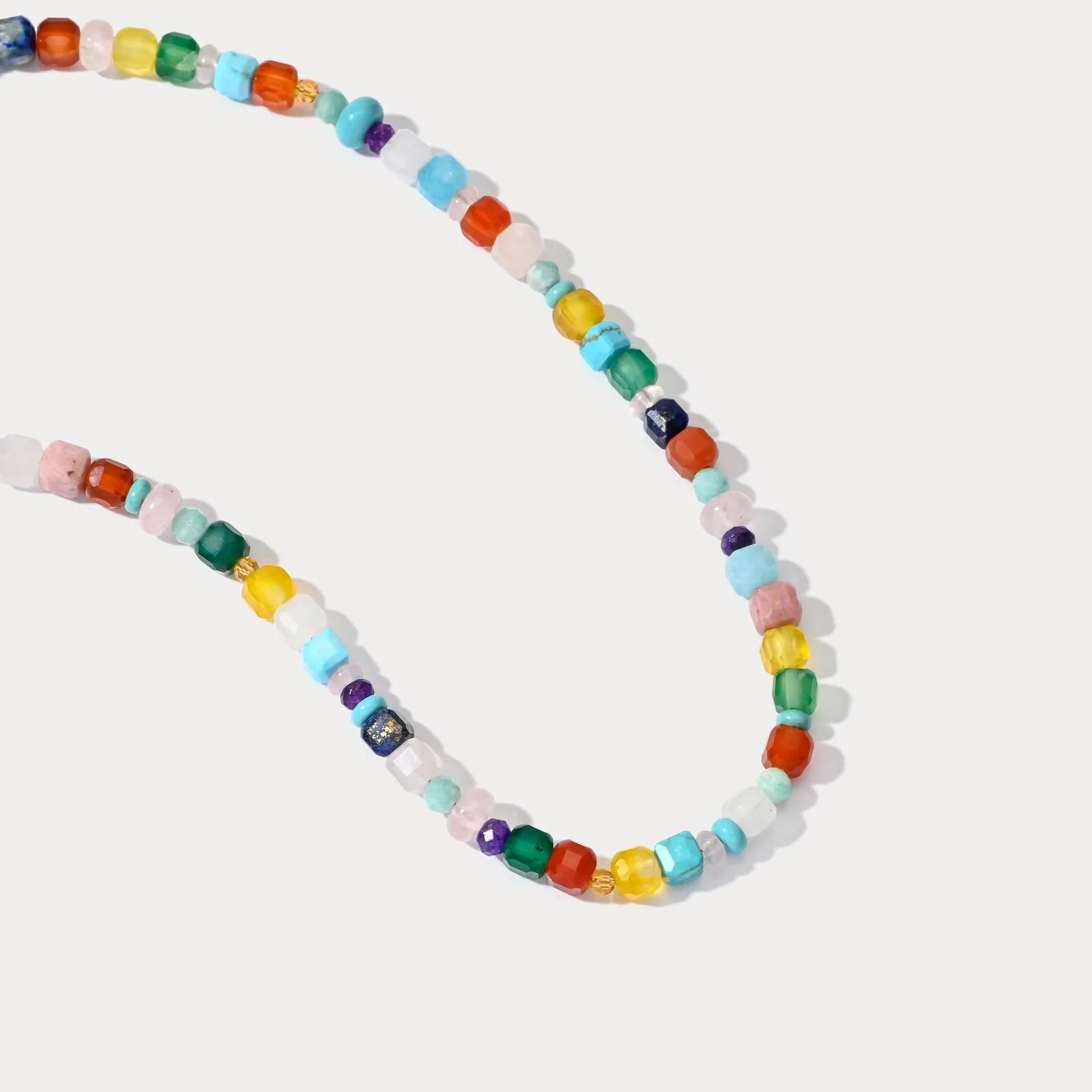 Colorful Seed Bead Necklace sold by Selenichast product image thumbnail 5