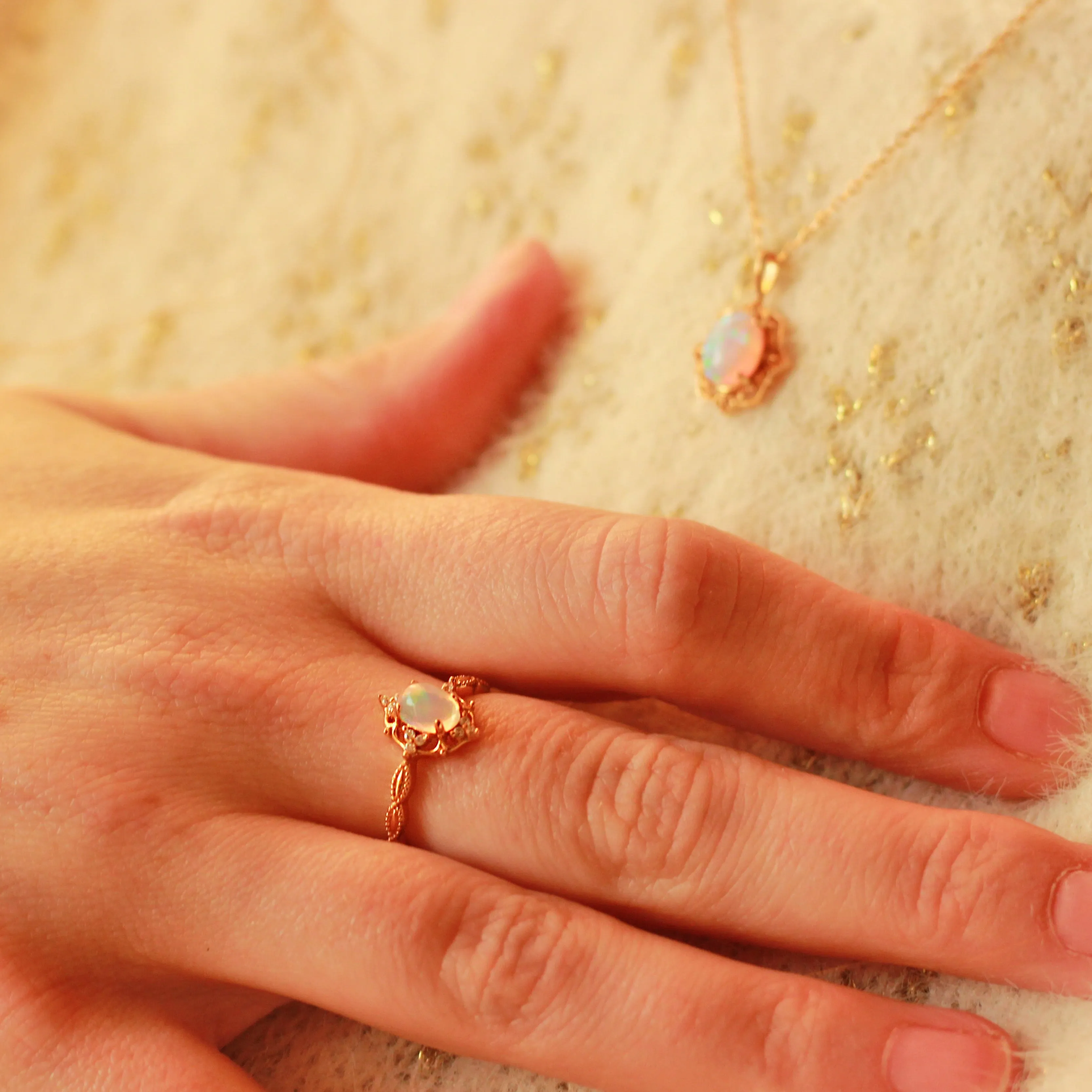 Princess Opal Ring sold by Selenichast product image thumbnail 4