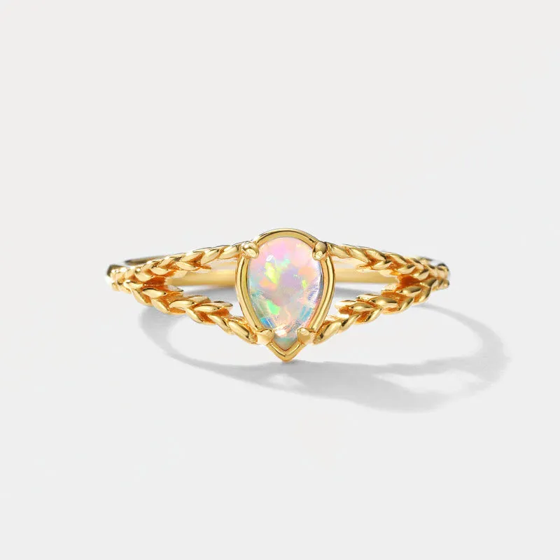 Vintage Opal Ring sold by Selenichast product image thumbnail 4