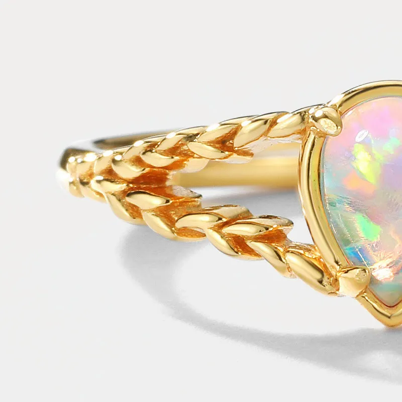 Vintage Opal Ring sold by Selenichast product image thumbnail 2