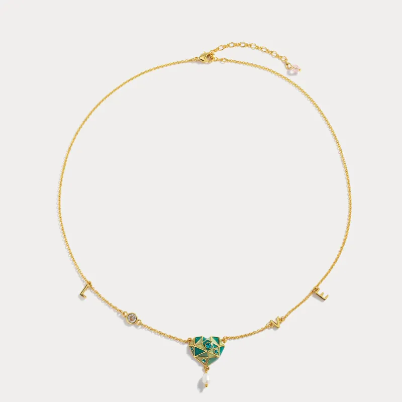 Diamond Heart Necklace sold by Selenichast