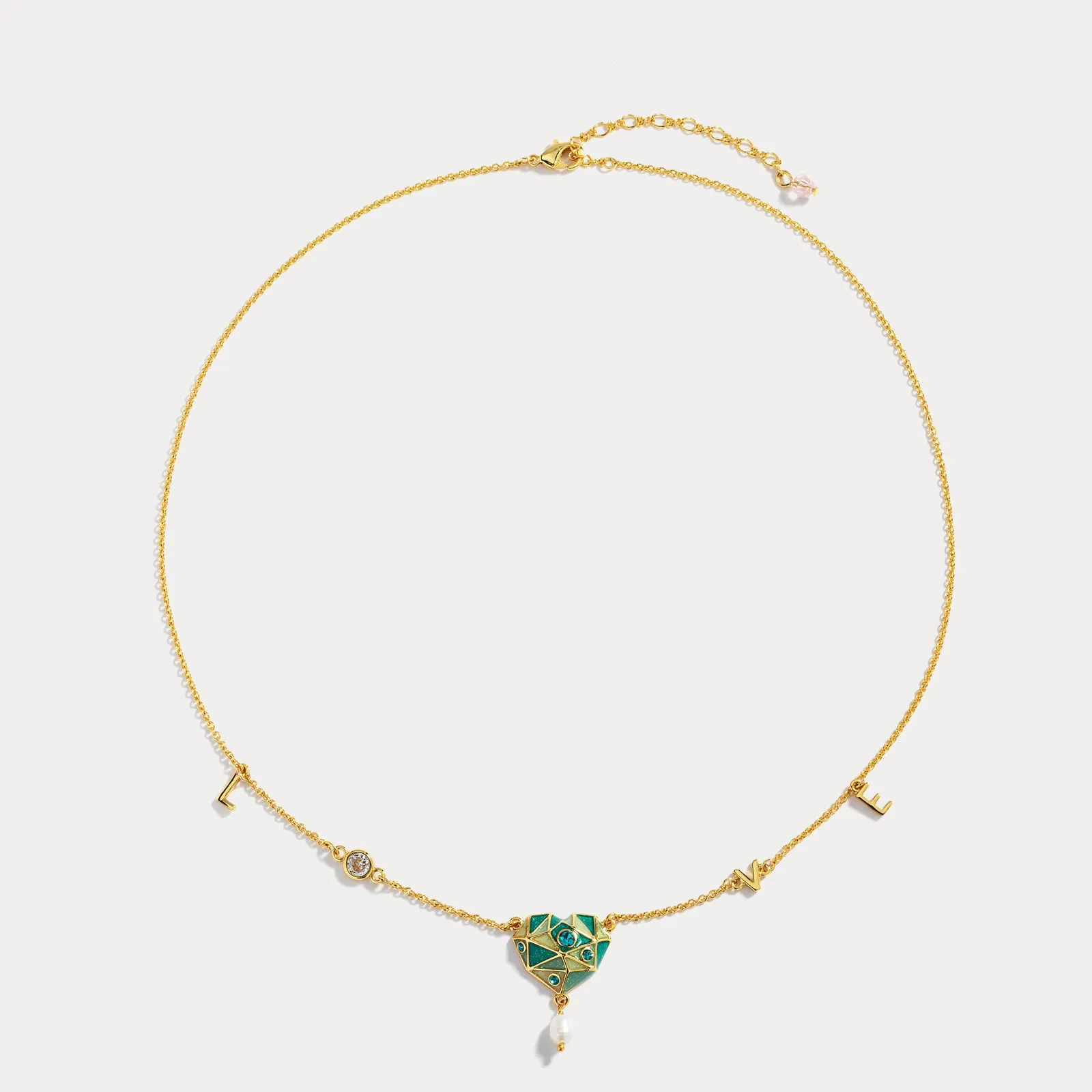 Diamond Heart Necklace sold by Selenichast