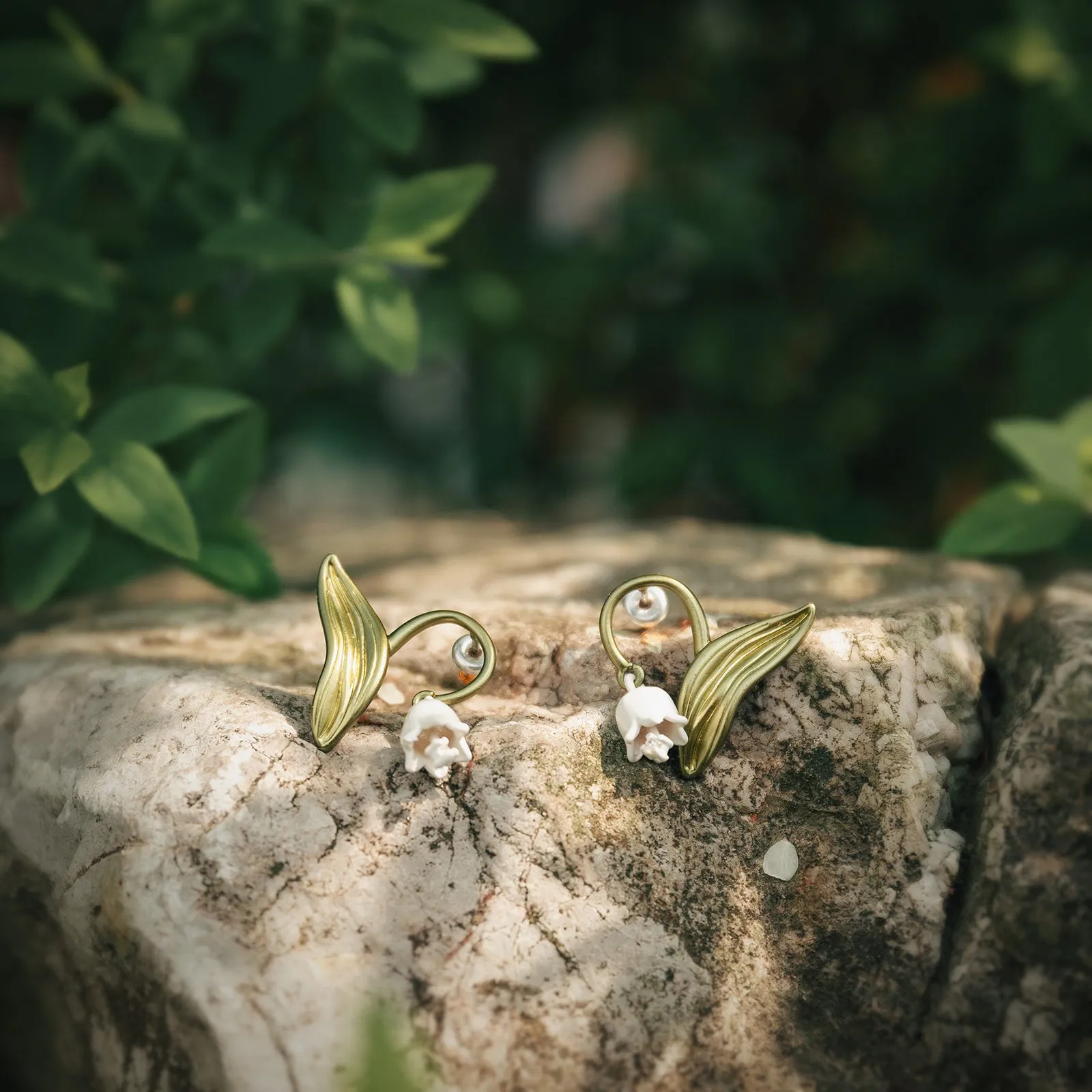 Lily Of The Valley Stud Earrings sold by Selenichast product image thumbnail 5