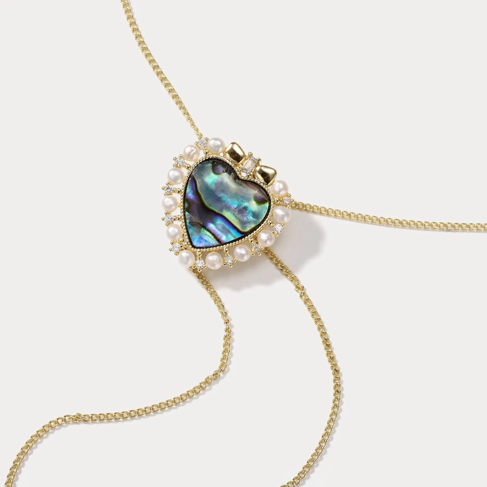 Love Pearl Long Necklace sold by Selenichast product image thumbnail 2