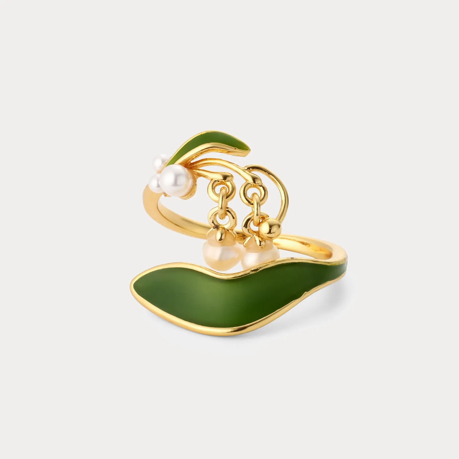 Lily Of The Valley Ring sold by Selenichast