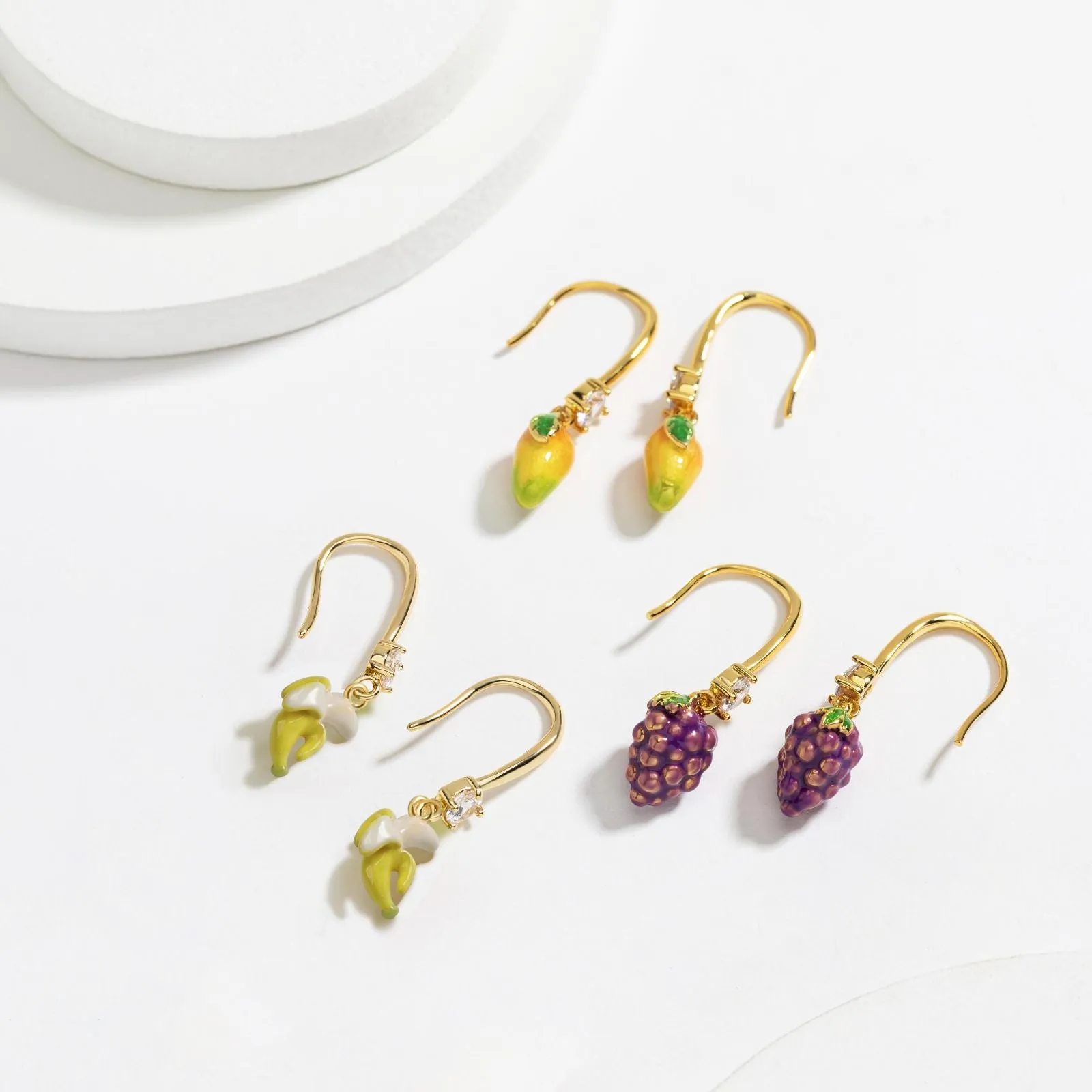 Banana Earrings sold by Selenichast product image thumbnail 5