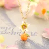 Orange Blossom Necklace sold by Selenichast