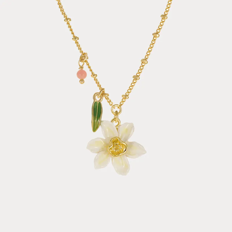 Daffodils Necklace sold by Selenichast