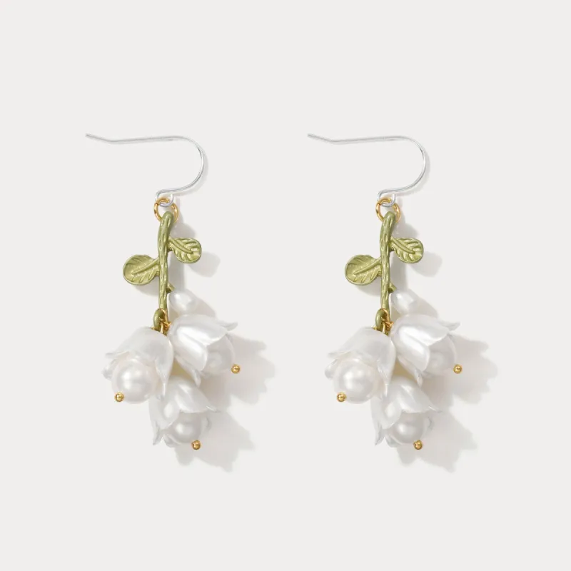 Lily Of The Valley Earrings sold by Selenichast