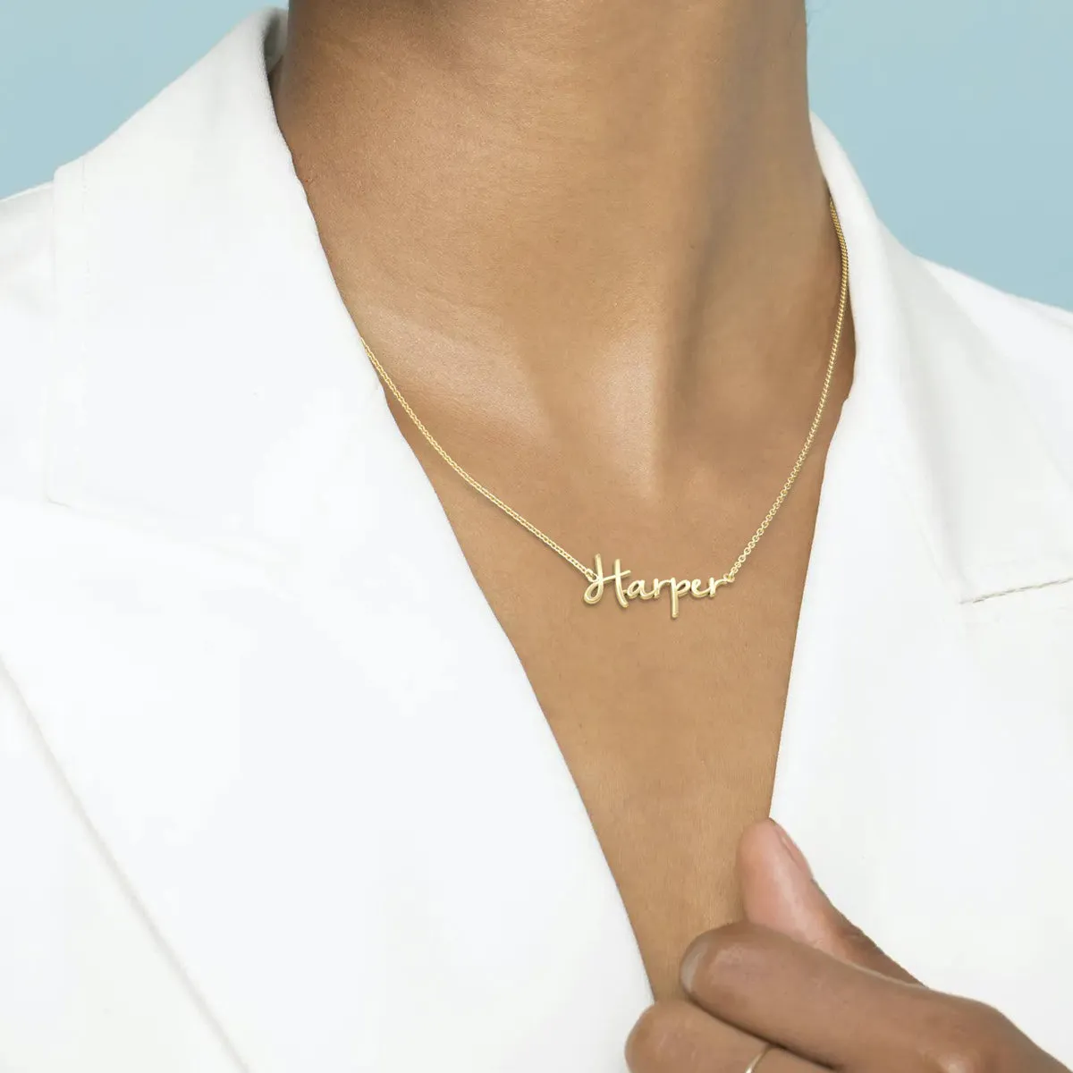 Fairy Name Necklace sold by Selenichast product image thumbnail 3