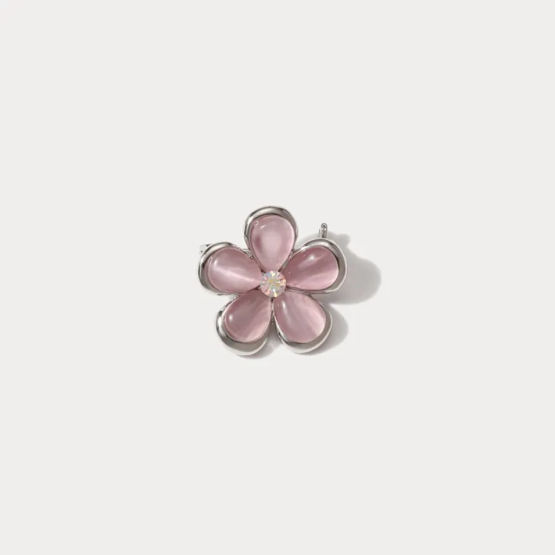 Purple Flower Brooch sold by Selenichast