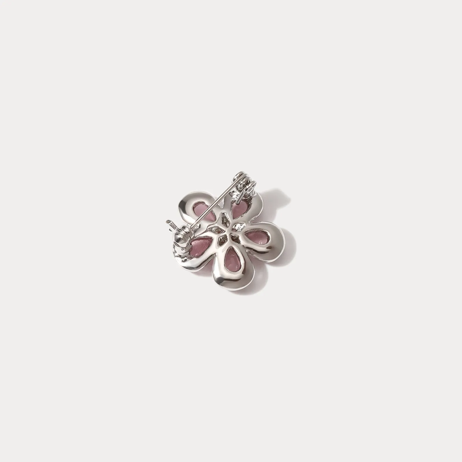 Purple Flower Brooch sold by Selenichast product image thumbnail 4