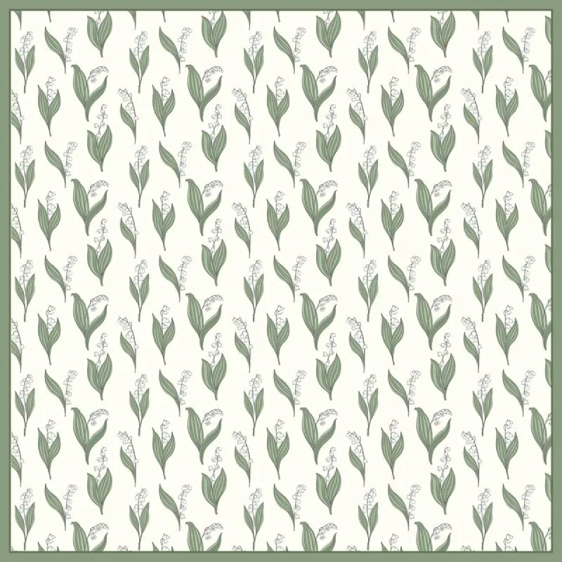 Lily Of The Valley Square Scarf sold by Selenichast