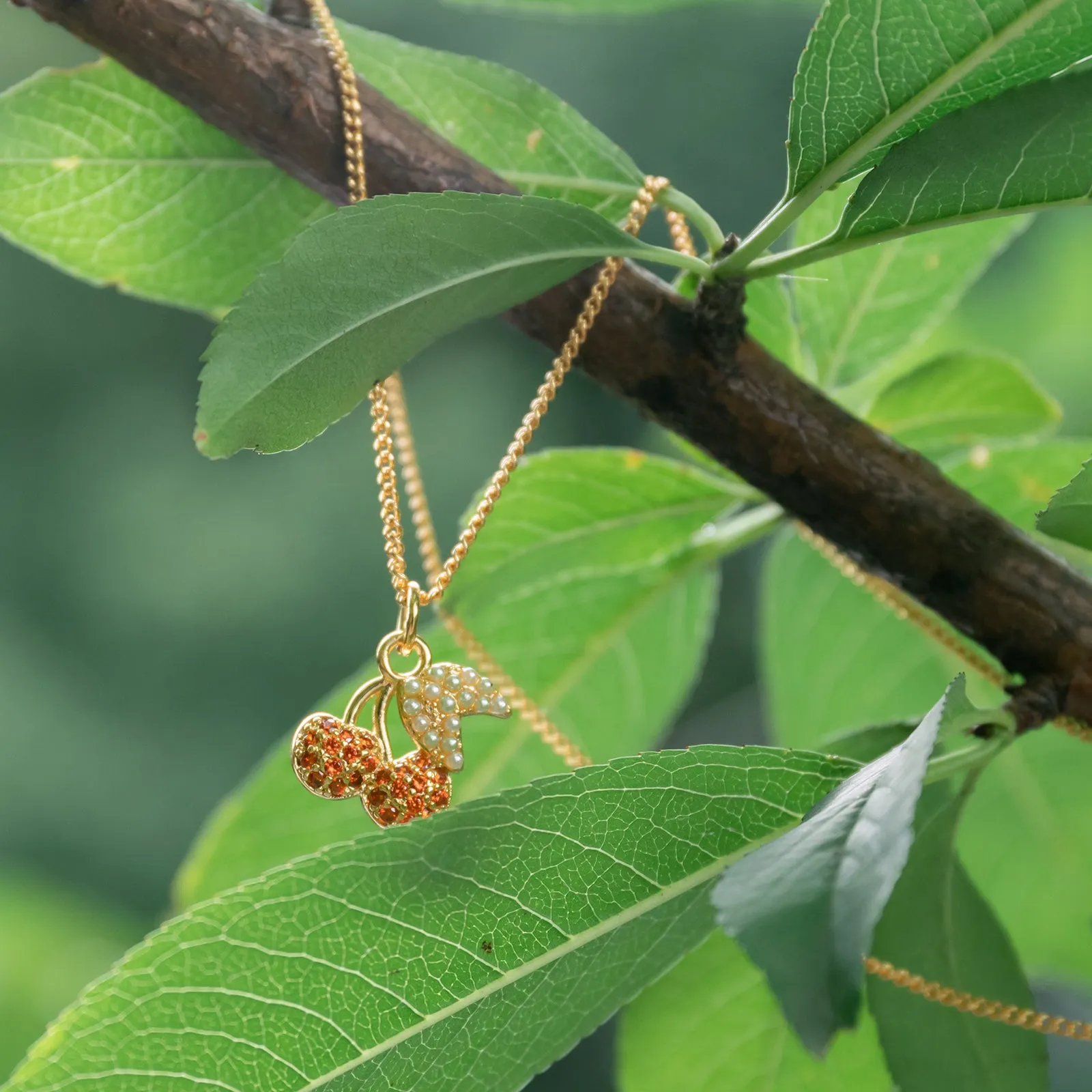 Summer Cherry Necklace sold by Selenichast product image thumbnail 4