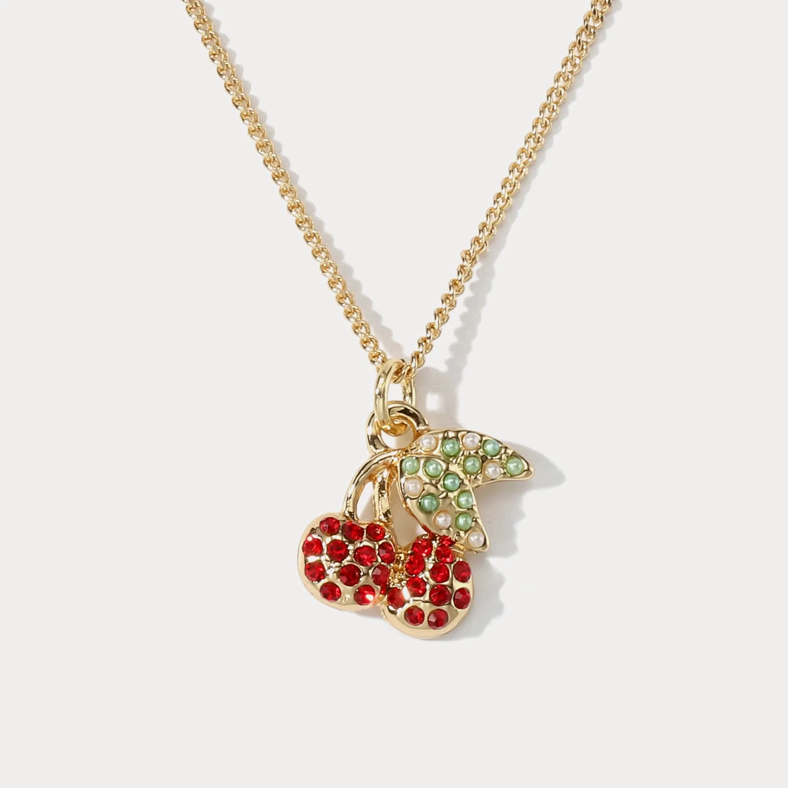 Summer Cherry Necklace sold by Selenichast