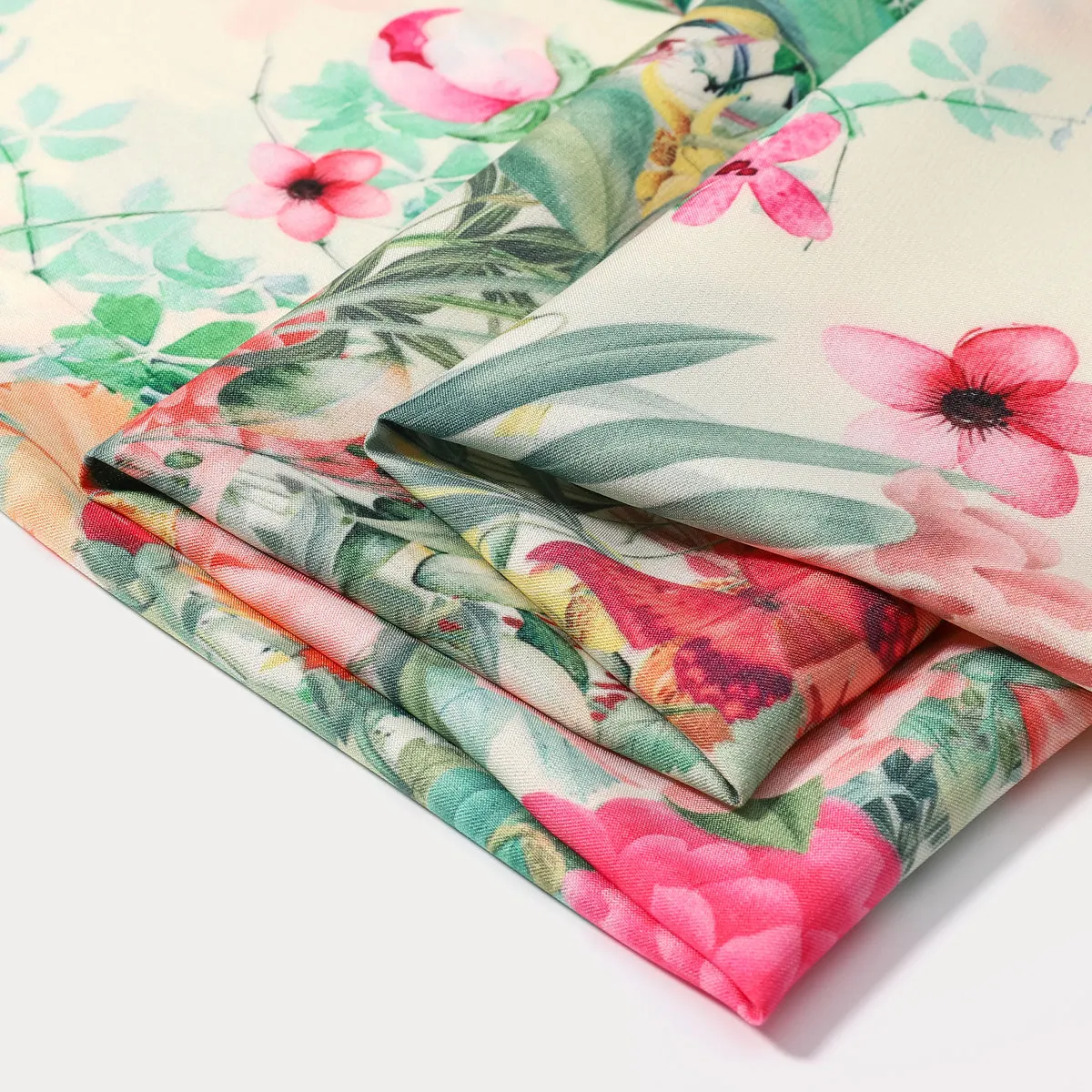 Blooming Silk Square Scarf sold by Selenichast product image thumbnail 3