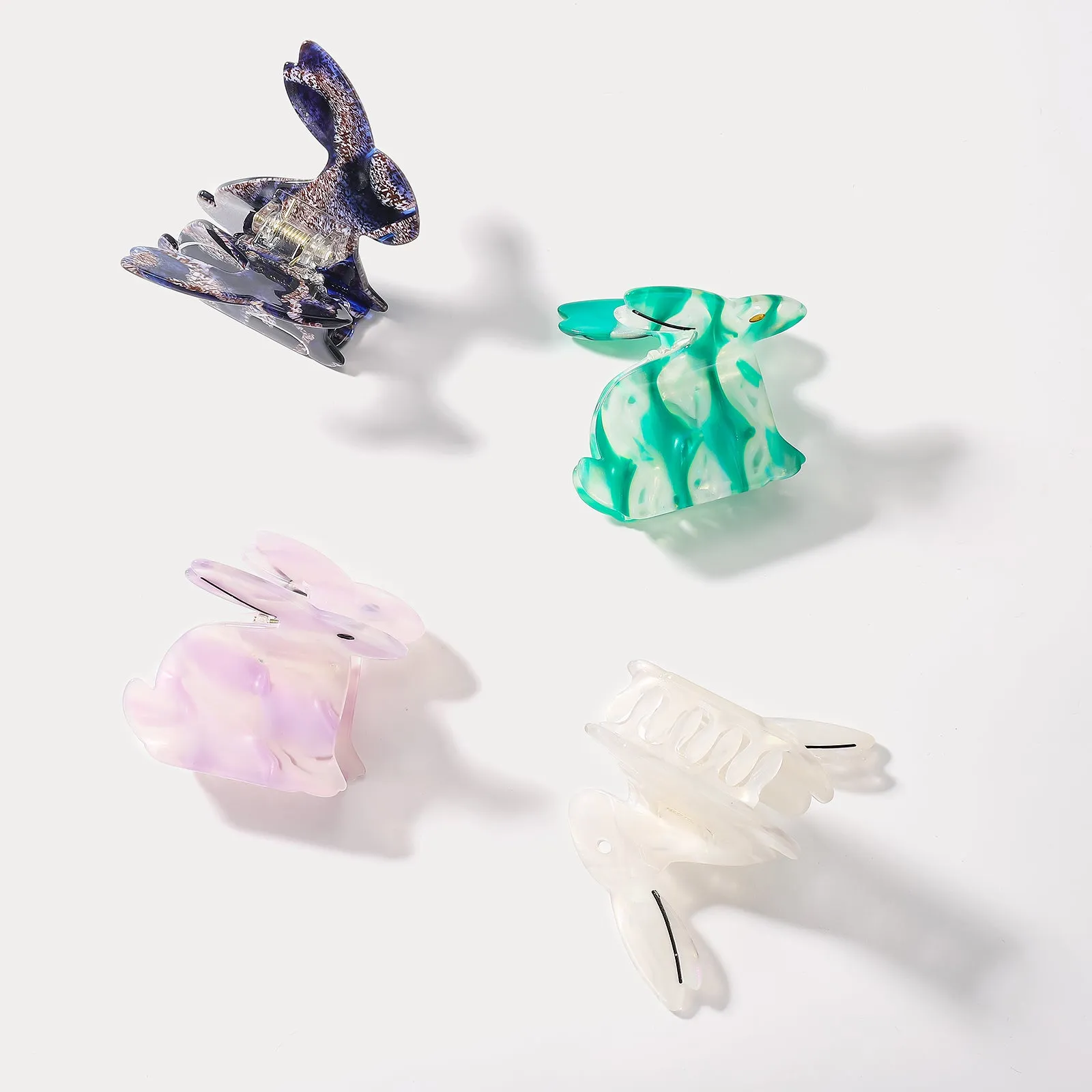 Rabbit Hair Clip sold by Selenichast