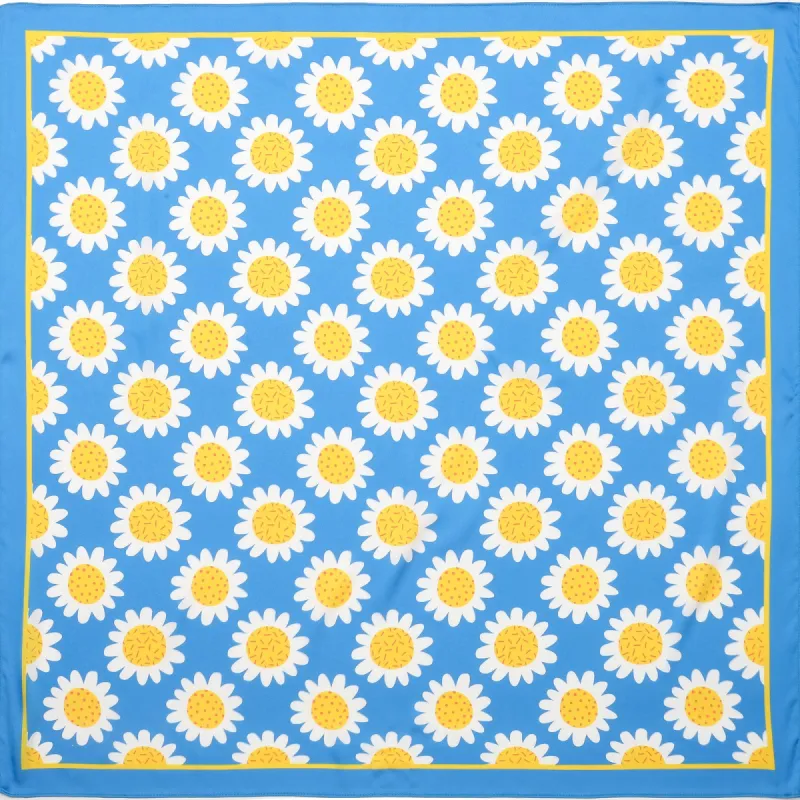 Sunflower Square Scarf sold by Selenichast