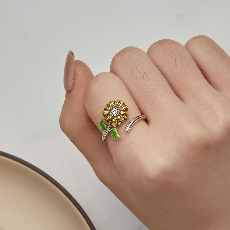 Sunflower Ring sold by Selenichast product image thumbnail 2