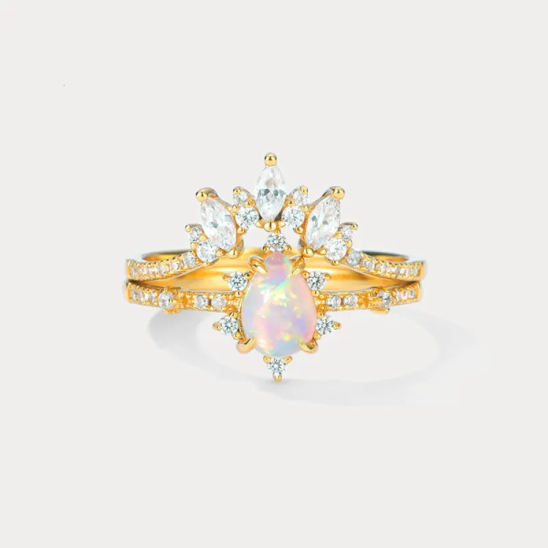 Opal Crown Vintage Ring sold by Selenichast
