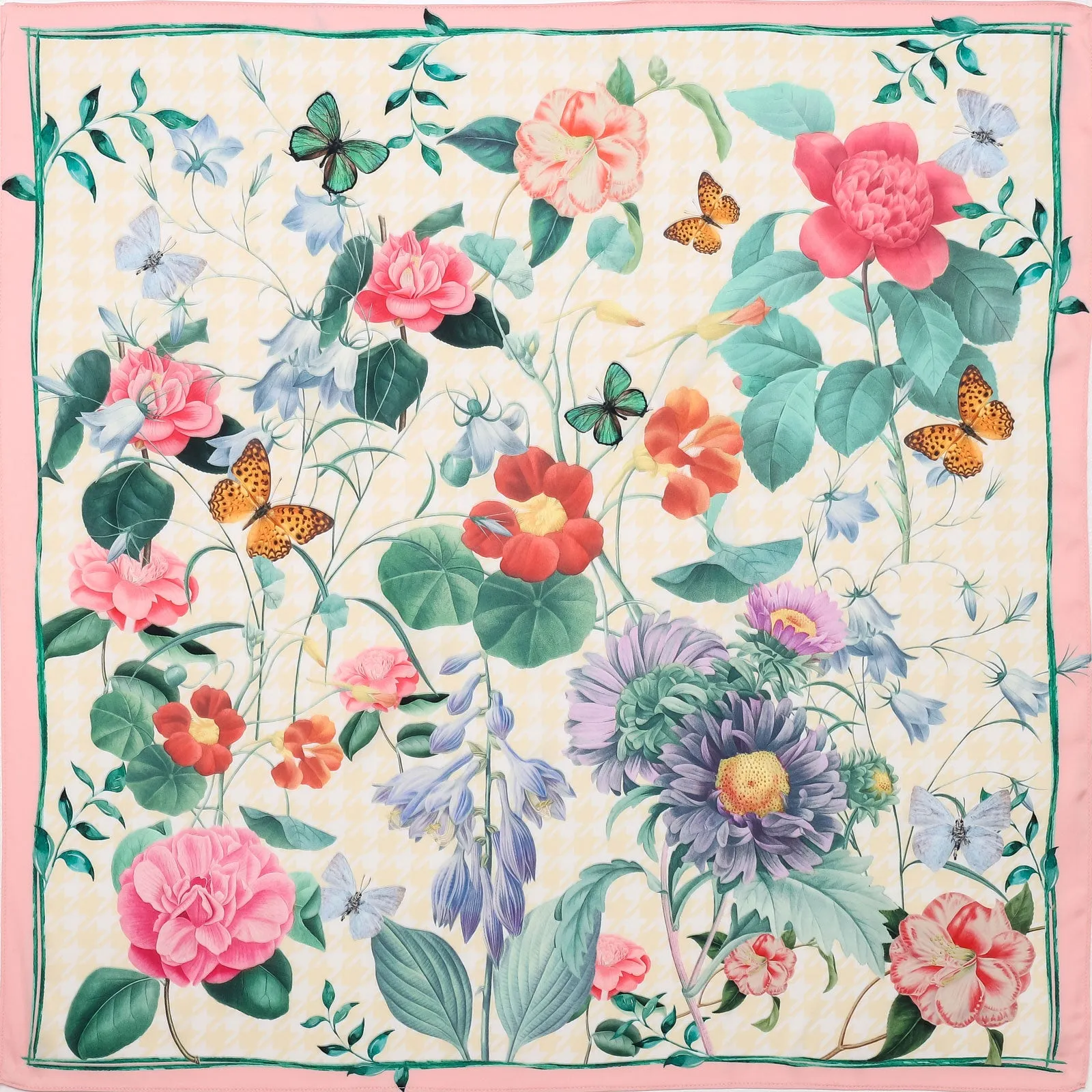 Garden Butterfly Square Scarf sold by Selenichast