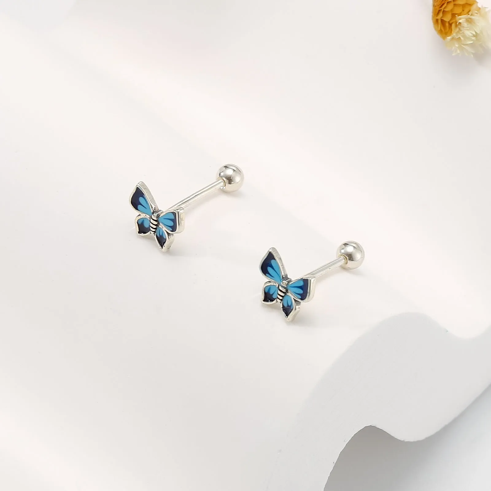 Butterfly Stud Earrings sold by Selenichast product image thumbnail 2
