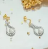 Moon Star Pearl Earrings sold by Selenichast