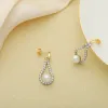 Moon Star Pearl Earrings sold by Selenichast