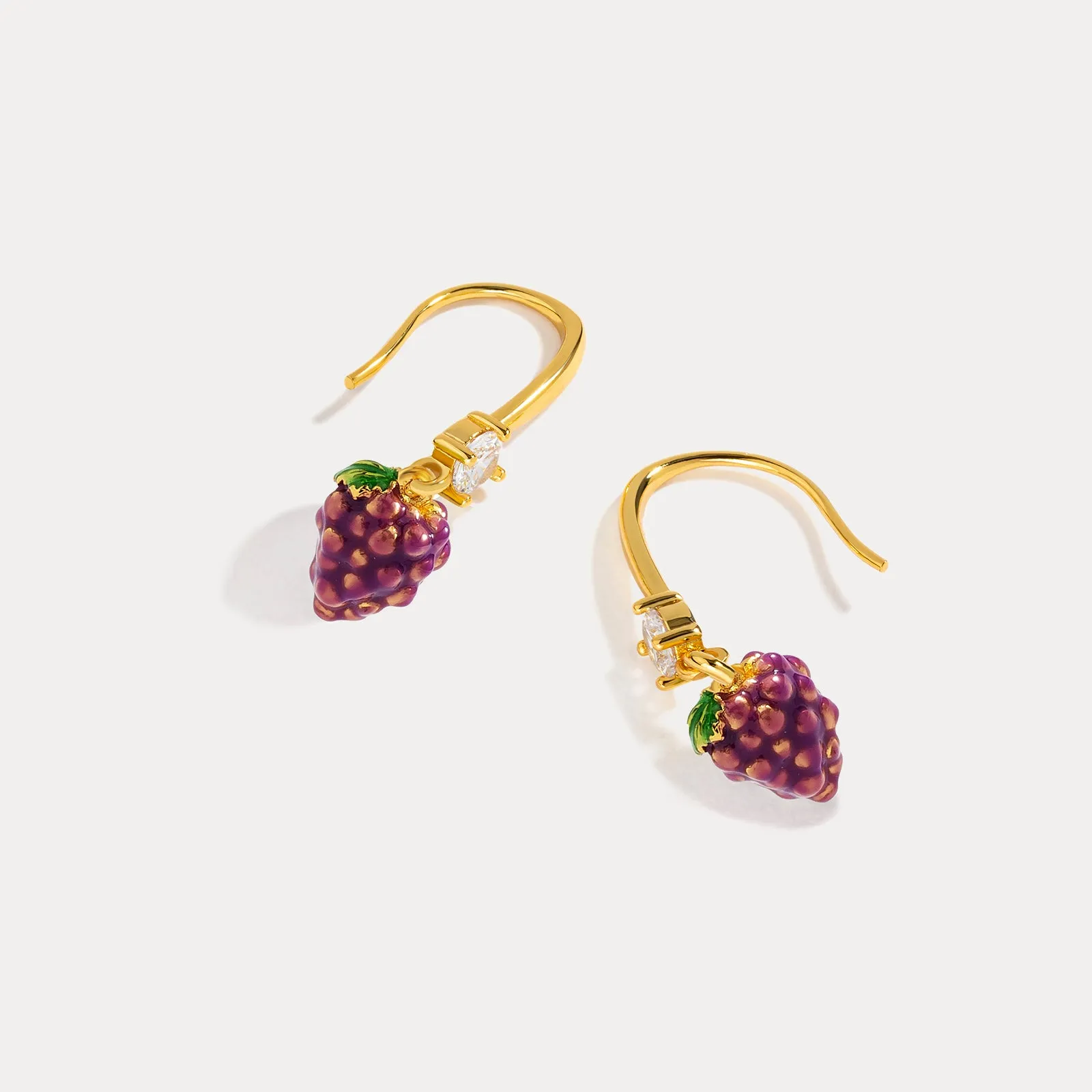 Grape Earrings sold by Selenichast product image thumbnail 3