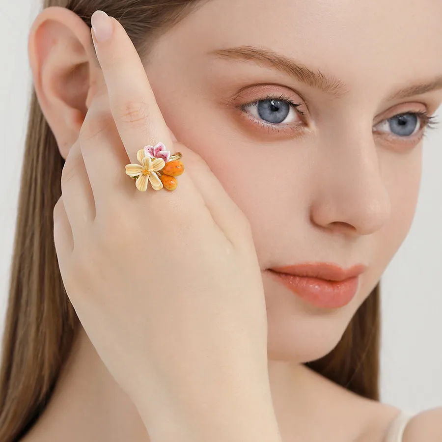 Sweet Pear Flower Ring sold by Selenichast product image thumbnail 5