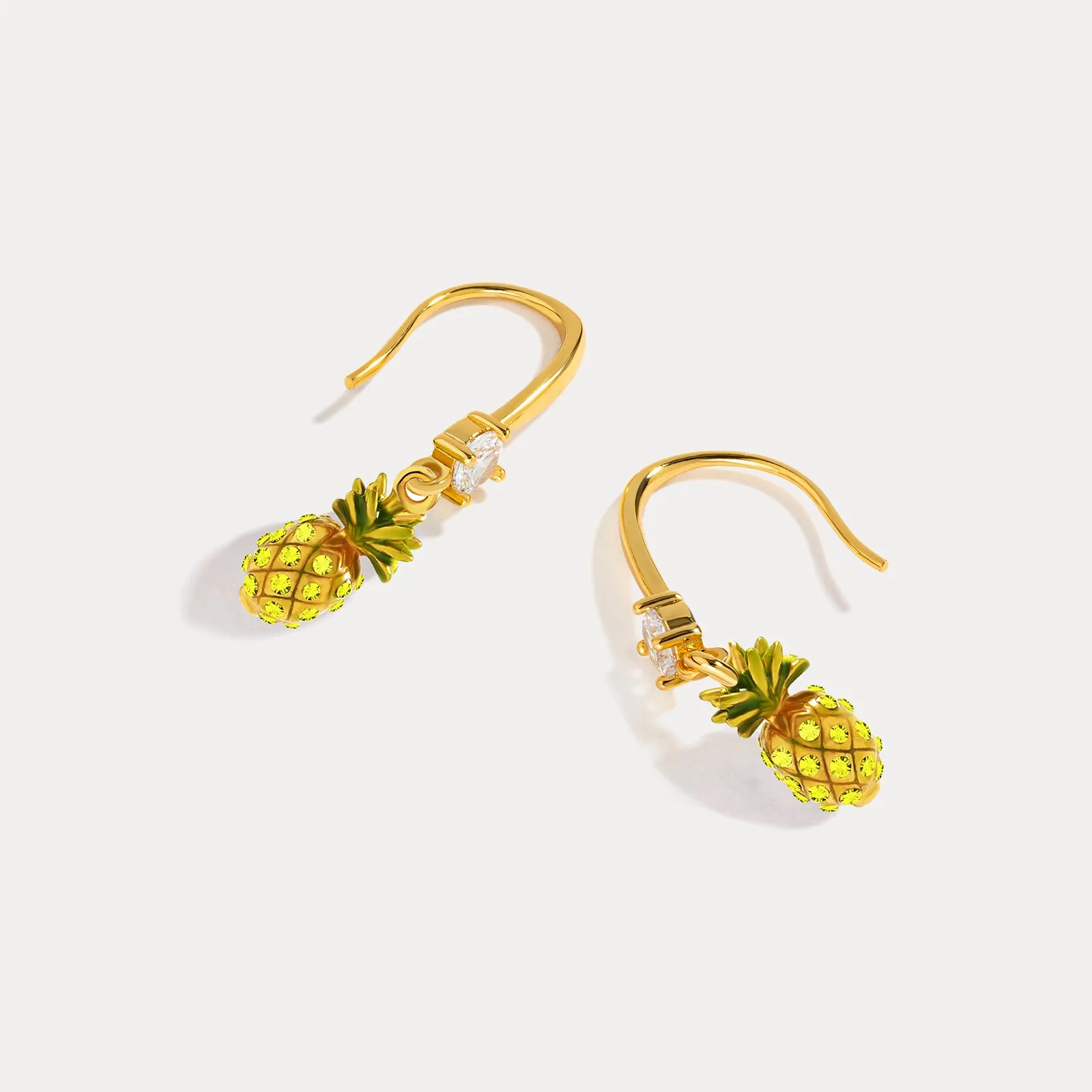 Pineapple Earrings sold by Selenichast product image thumbnail 3