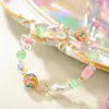 Pastel Natural Stone Beaded Bracelet sold by Selenichast