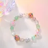 Pastel Natural Stone Beaded Bracelet sold by Selenichast