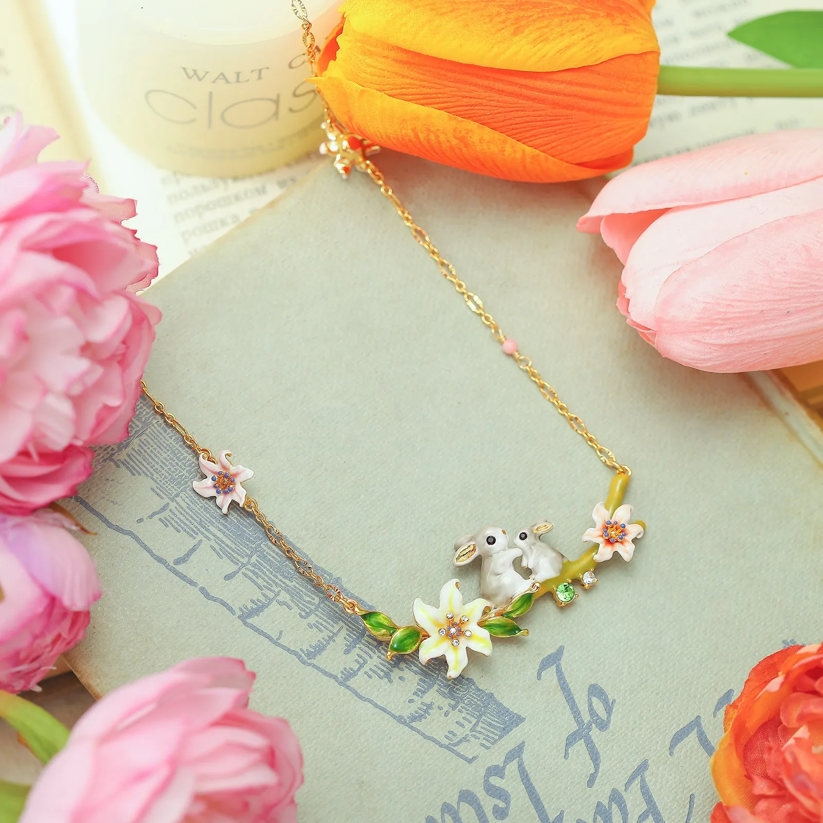 Fluffy Bunny Necklace sold by Selenichast product image thumbnail 3