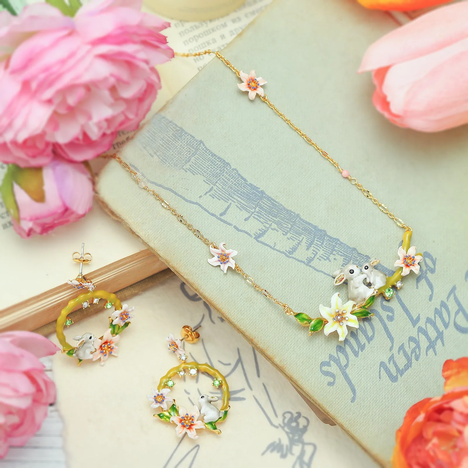 Fluffy Bunny Necklace sold by Selenichast product image thumbnail 5