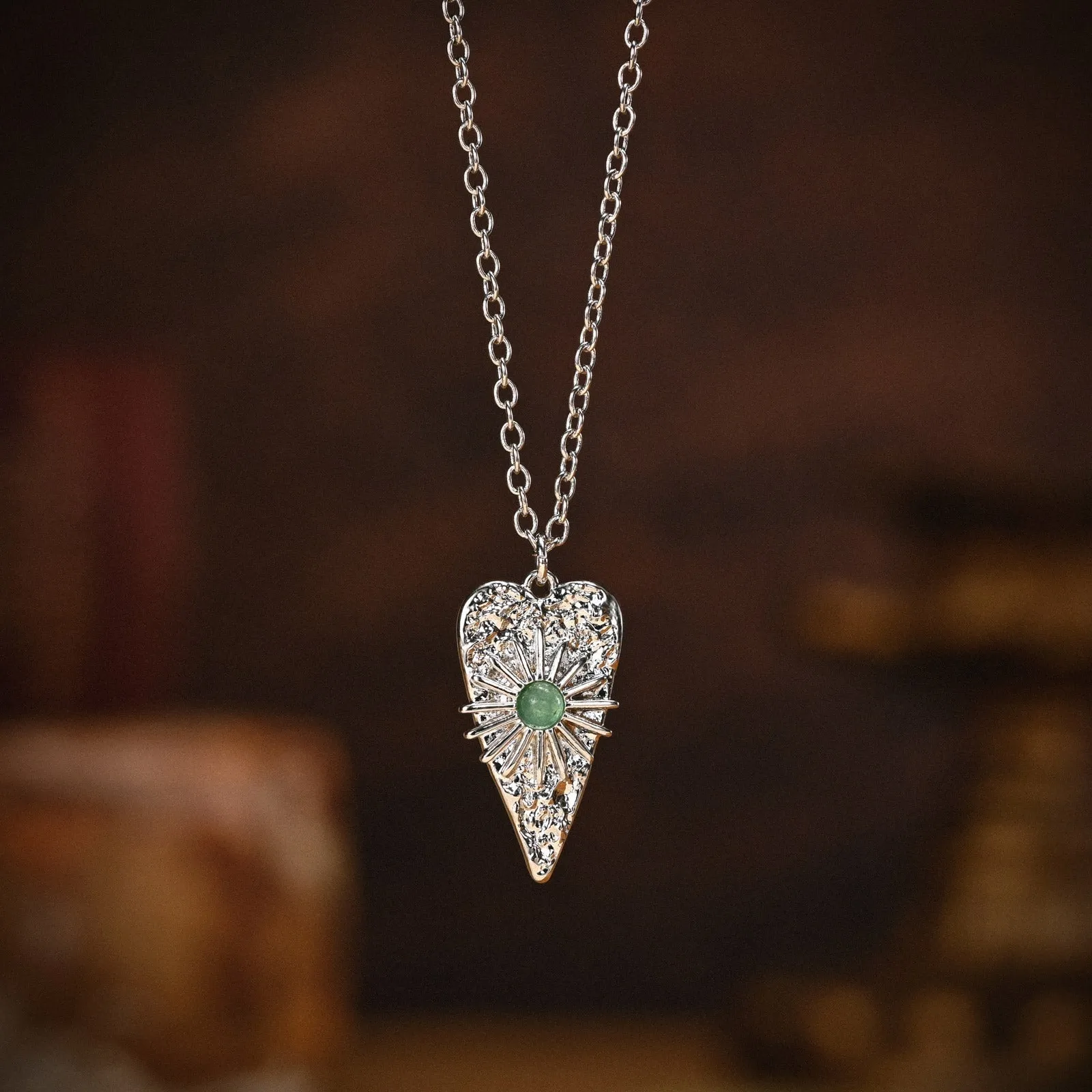 Silver Sun Necklace sold by Selenichast product image thumbnail 2